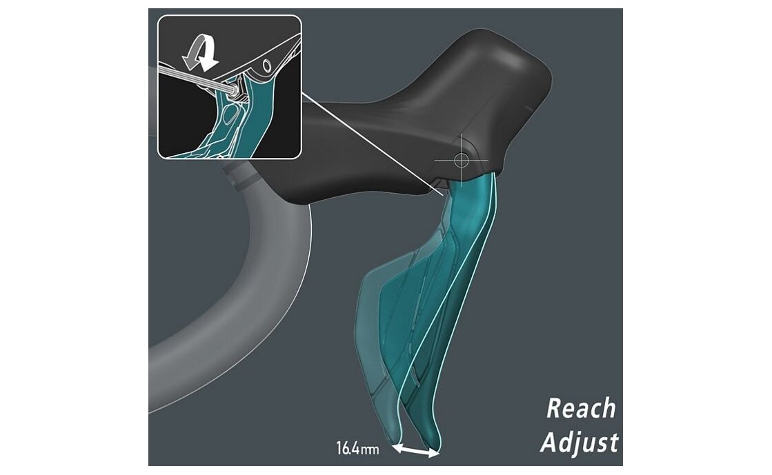 Shimano Schalt-/Bremshebel Dura-Ace Di2 ST-R9270 für Scheibenbremse