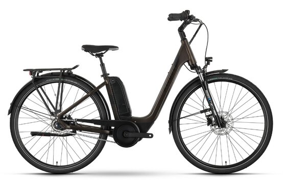 mit Beleuchtung - E-Bike City - Raymon CityRay E 4.0 SE CB - 500 Wh - 28 Zoll - Tiefeinsteiger - 2024