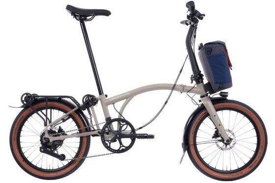 E-Bike Faltrad-Klapprad - Brompton Electric G Line Urban - 20 Zoll - Faltrahmen - 2025