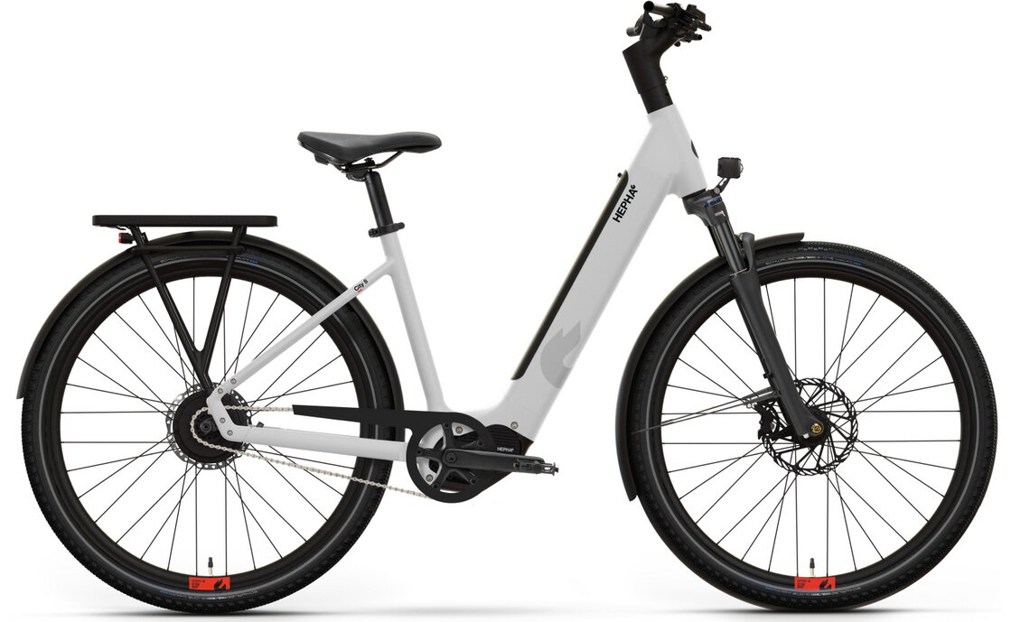 Hepha City 8 Long Range - 600 Wh - 28 Zoll - Tiefeinsteiger - 2026