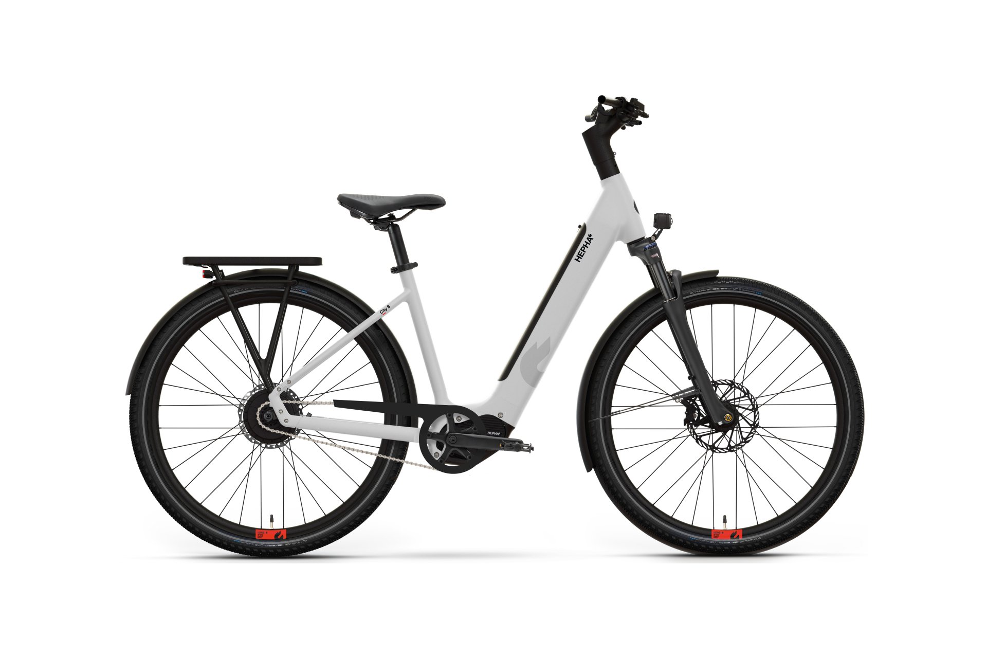 Hepha City 8 Long Range - 600 Wh - 28 Zoll - Tiefeinsteiger - 2026