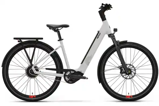 28 Zoll - Mittelmotor - E-Bike City - Hepha City 8 Long Range - 600 Wh - 28 Zoll - Tiefeinsteiger - 2026