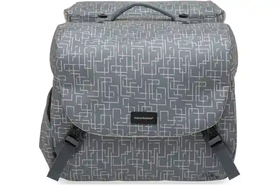 Fahrradtaschen & Körbe - New Looxs Doppelpacktasche Mondi Joy Double MIK Ivy