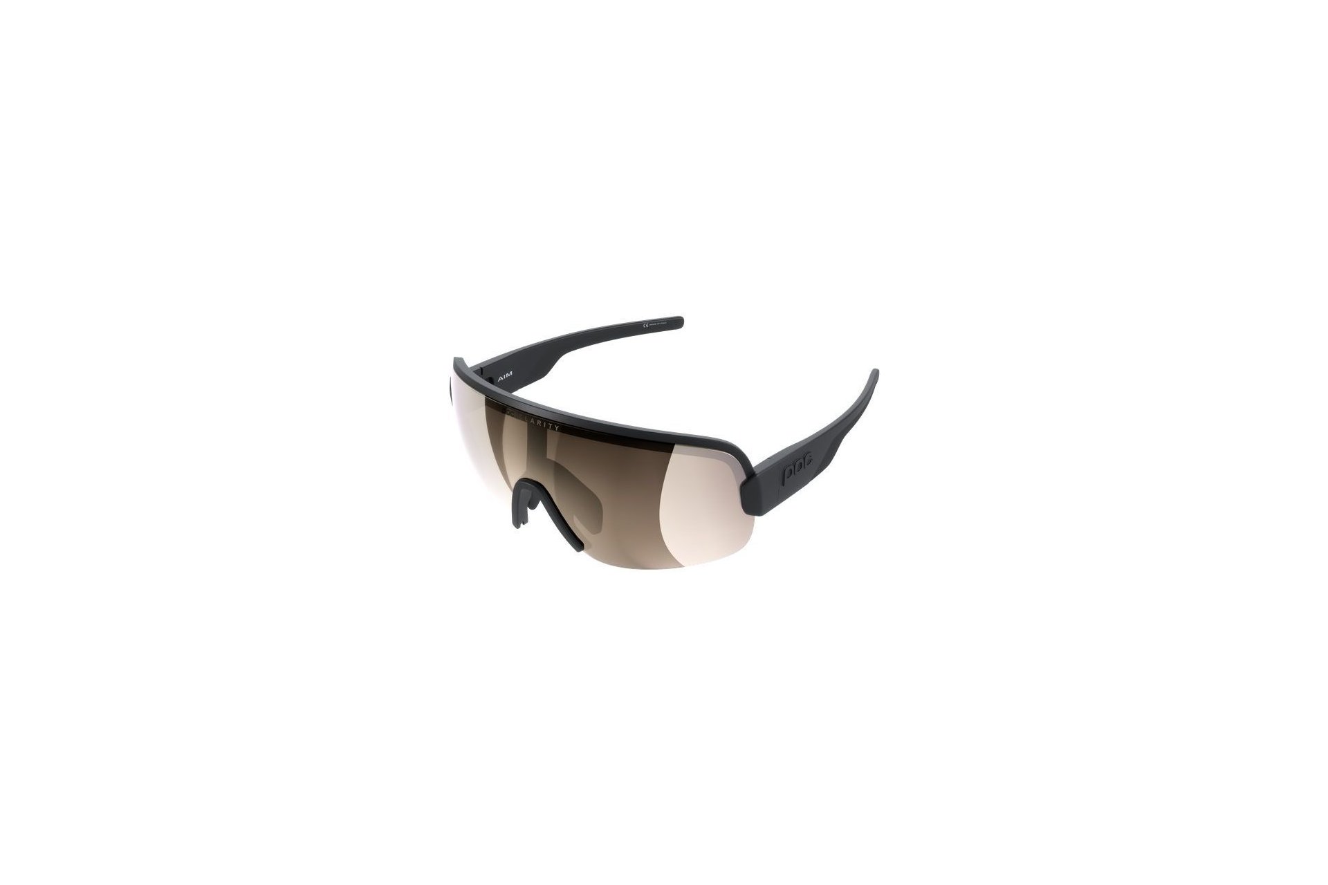 POC Aim - Uranium Black/Clarity Road/Sunny Silver
