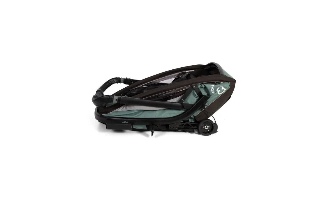 Hamax Cocoon mit Deichsel und Buggyrad