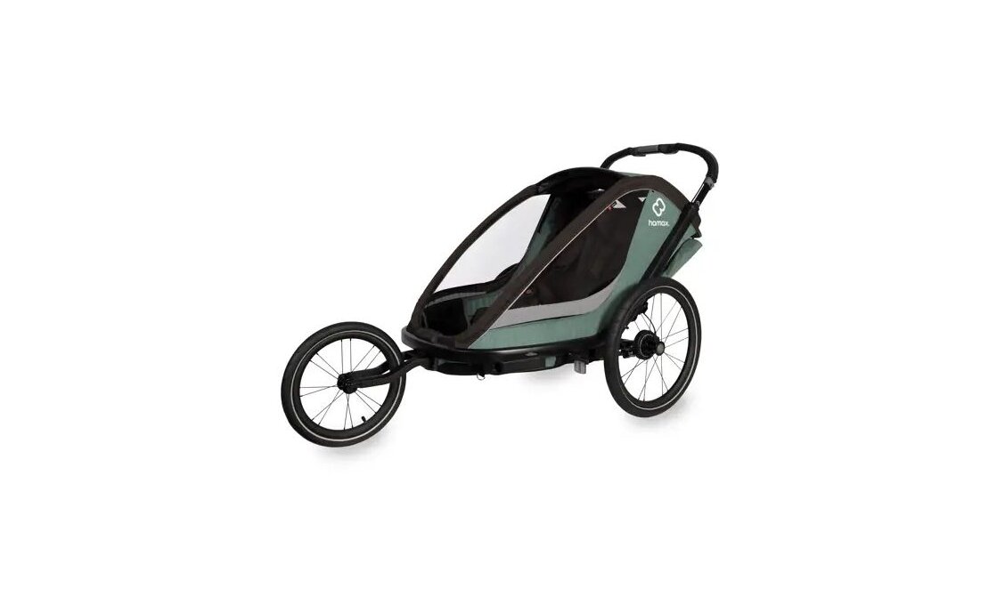 Hamax Cocoon mit Deichsel und Buggyrad