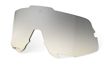 Zubehör Brillen & Goggles - 100 Percent Glendale Ersatzglas - Low Light Yellow Silver Mirror