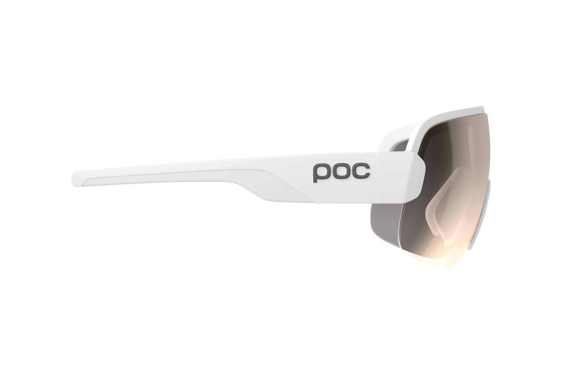 POC Aim - Hydrogen White/Clarity Trail /Partly Sunny Silver