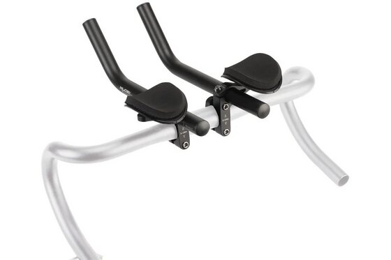 XLC - Fahrrad-Cockpit - XLC Tri-Bar Aufsatz HB-T05 Aluminium, 25,4-31,8mm, 300/95mm