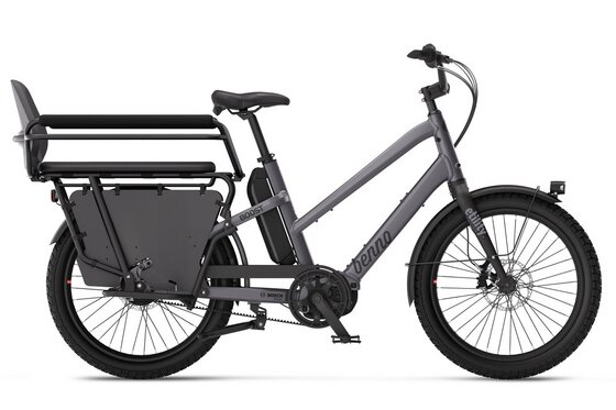 Lastenfahrräder - Benno Bikes Boost Enviolo CX Easy On EVO 7 + Family Package - 545 Wh - 24 Zoll - Longtail - 2026
