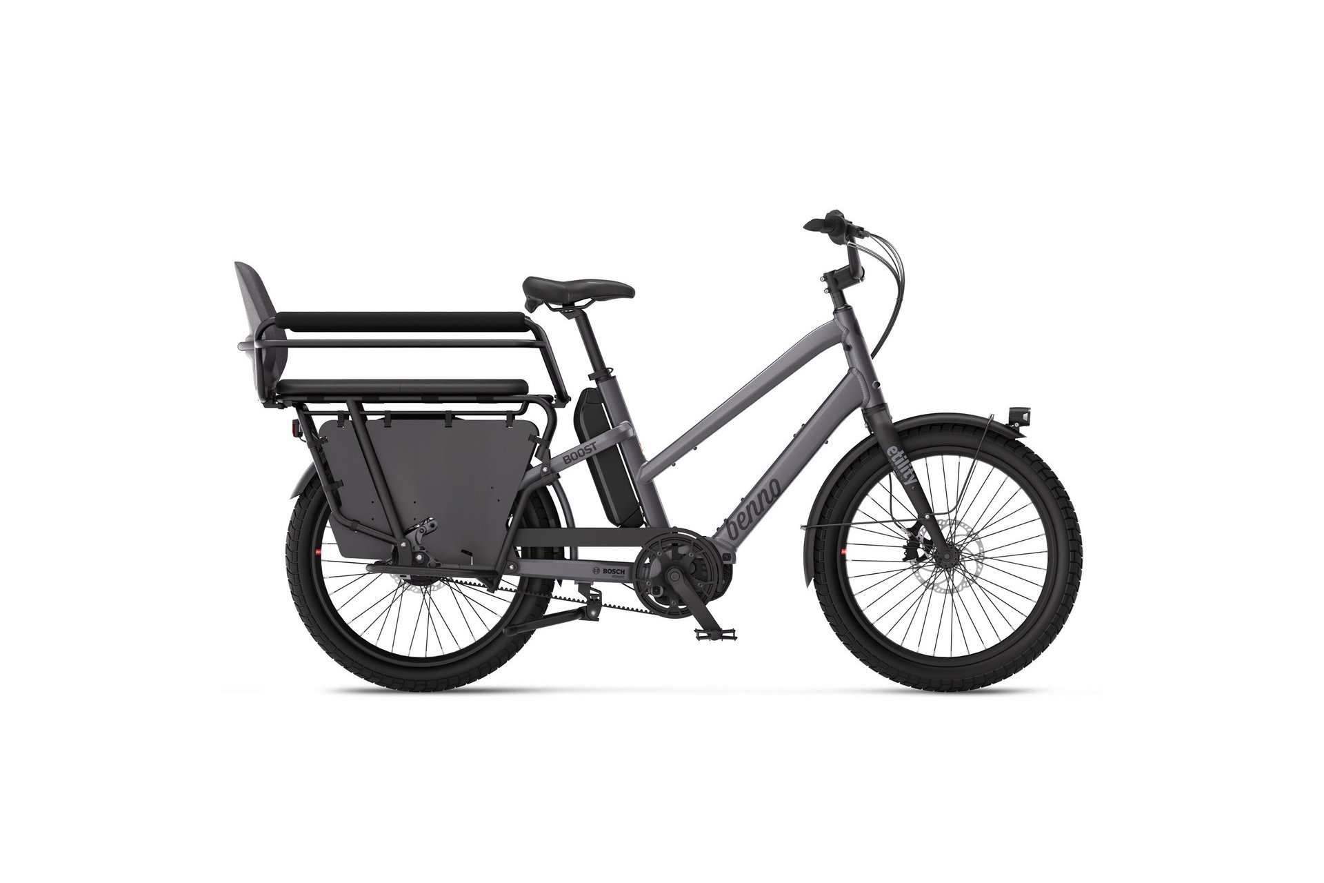 Benno Bikes Boost Enviolo CX Easy On EVO 7 + Family Package - 545 Wh - 24 Zoll - Longtail - 2026