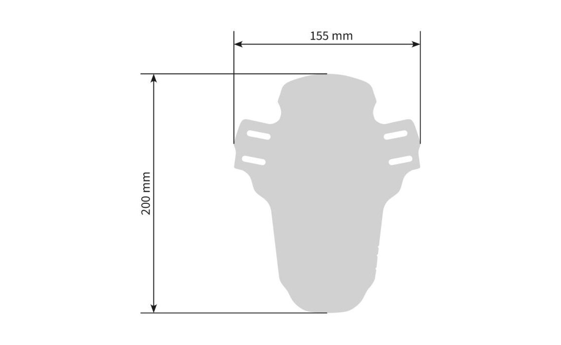 Unleazhed Unsplash MG01 Gravelbike Mudguard small