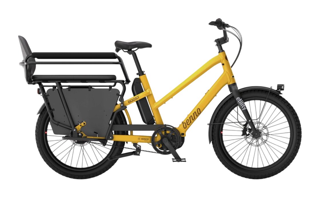 Benno Bikes Boost Enviolo CX Easy On EVO 7 + Family Package - 545 Wh - 24 Zoll - Longtail - 2026