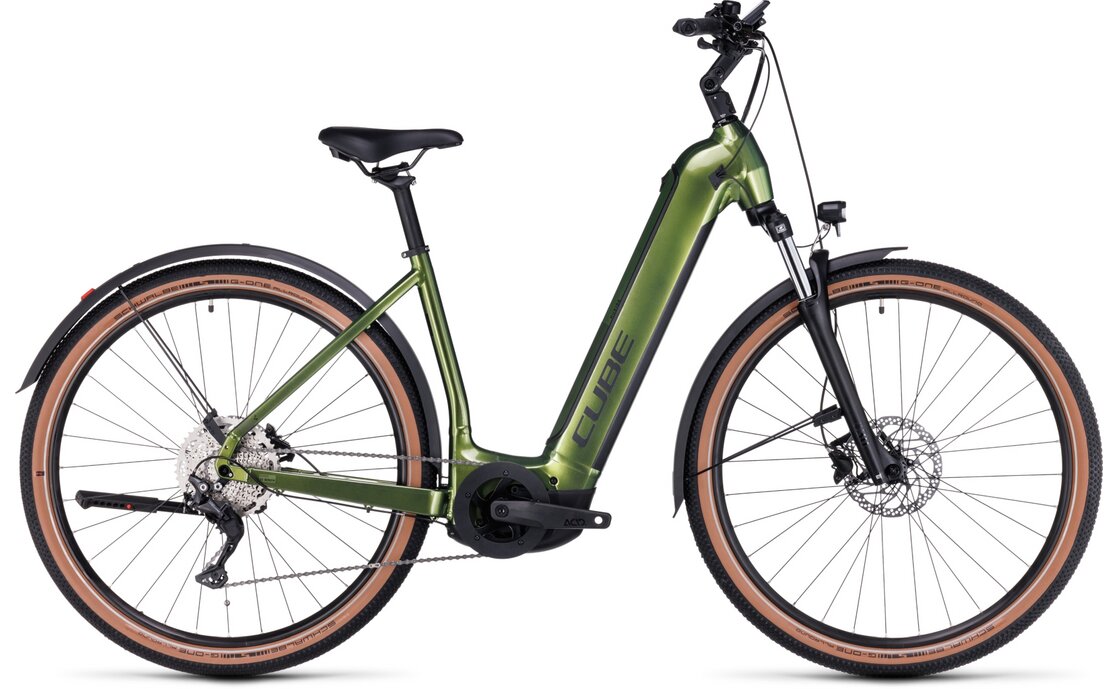 Cube Nuride Hybrid Pro 750 Allroad - 750 Wh - 28 Zoll - Tiefeinsteiger - 2024