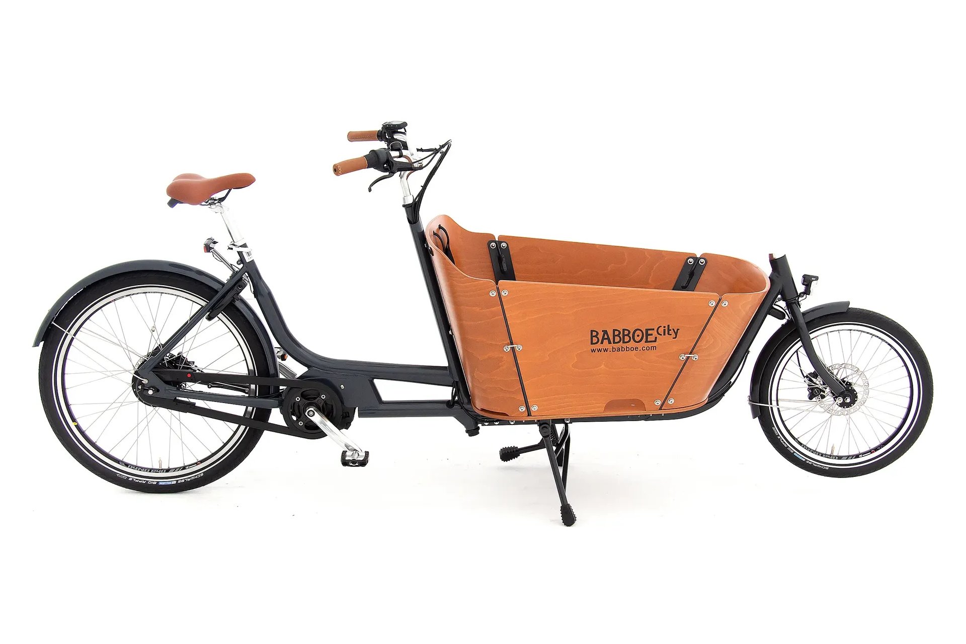 Babboe City Mountain - 500 Wh - 26 Zoll - Long John