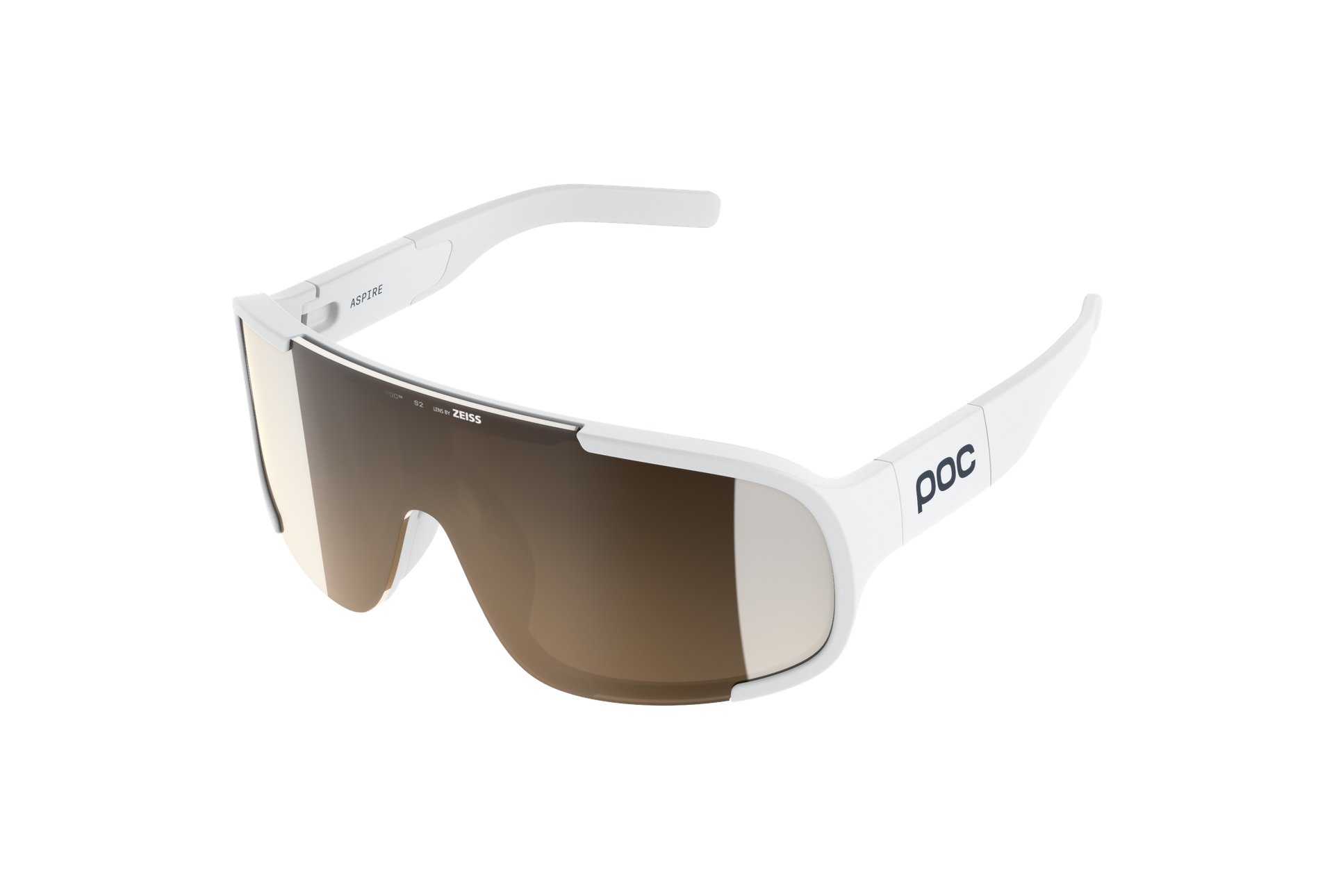POC Aspire WF - Hydrogen White/Clarity Trail / Silver