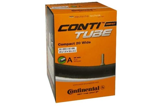 Schläuche Sale - Continental Compact 20 Wide AV Schlauch - 34 mm