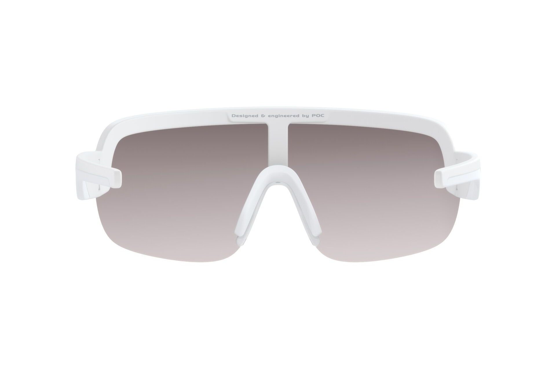 POC Aim - Hydrogen White/Clarity Road/Sunny Silver