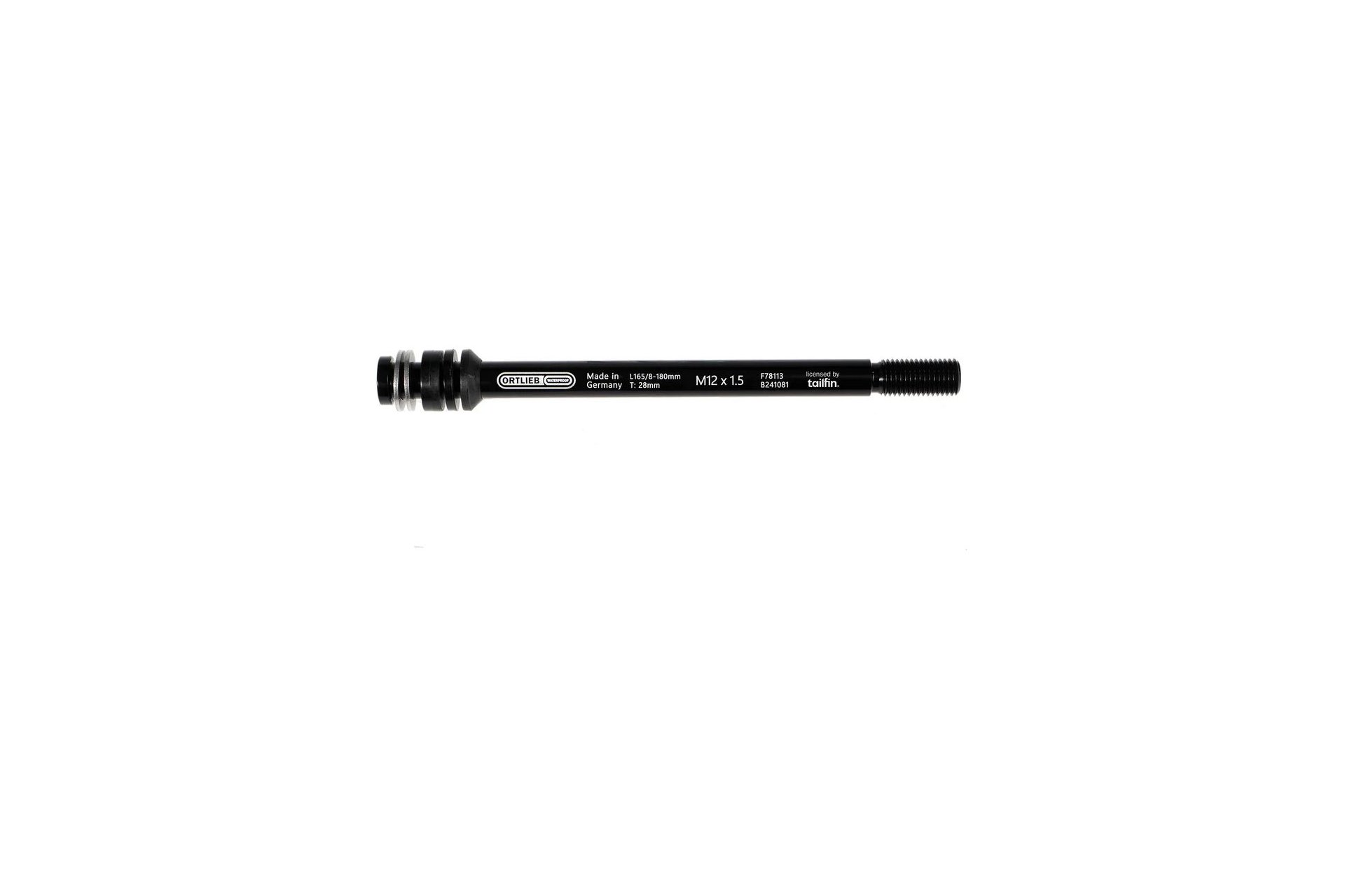 Ortlieb Thru Axle M6-Connector Steckachsen Adapter M12x1.5