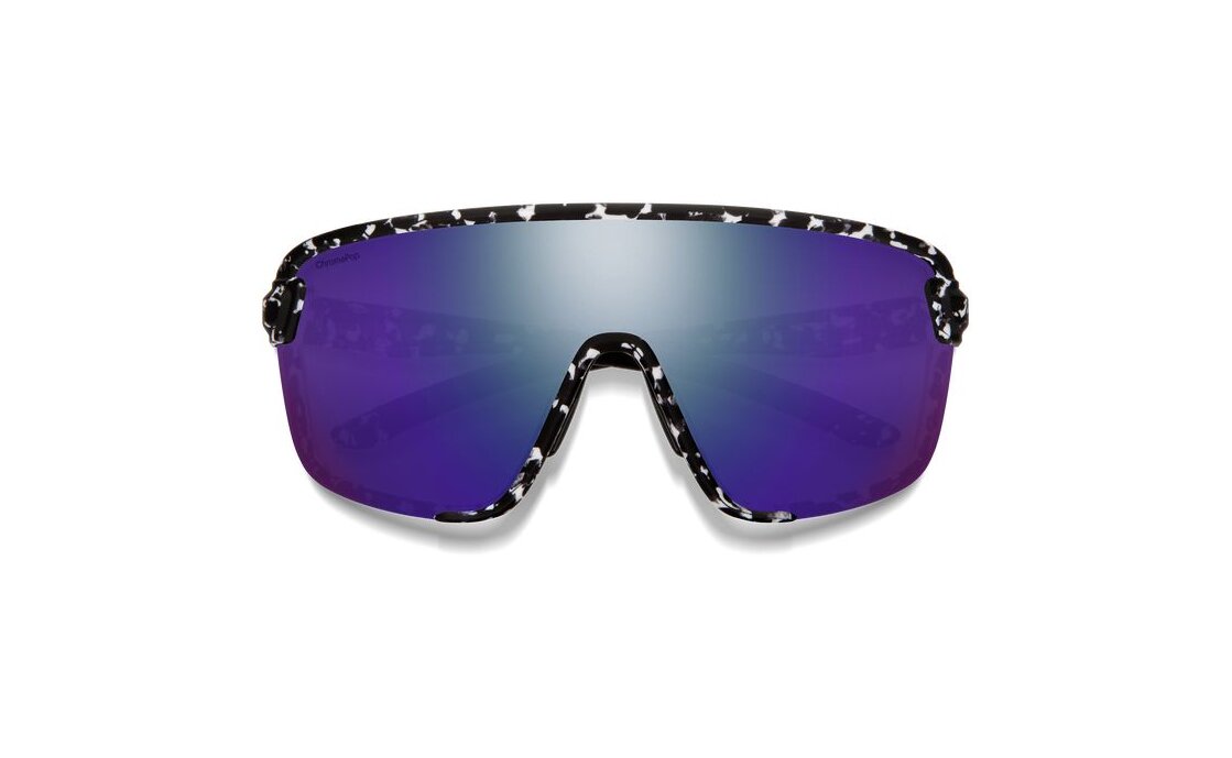 Smith Bobcat Matte Black Marble - ChromaPop Violet Mirror