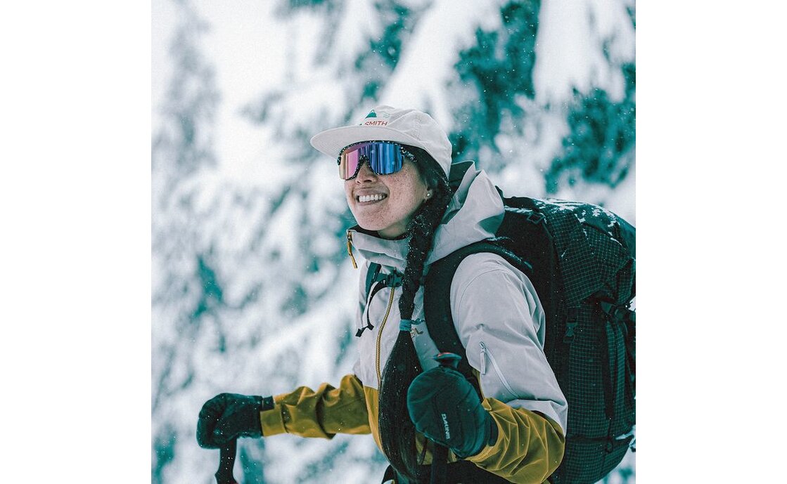 Smith Bobcat Matte Black Marble - ChromaPop Violet Mirror