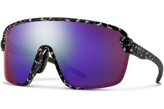 Sport-Sonnenbrillen - Smith Bobcat Matte Black Marble - ChromaPop Violet Mirror