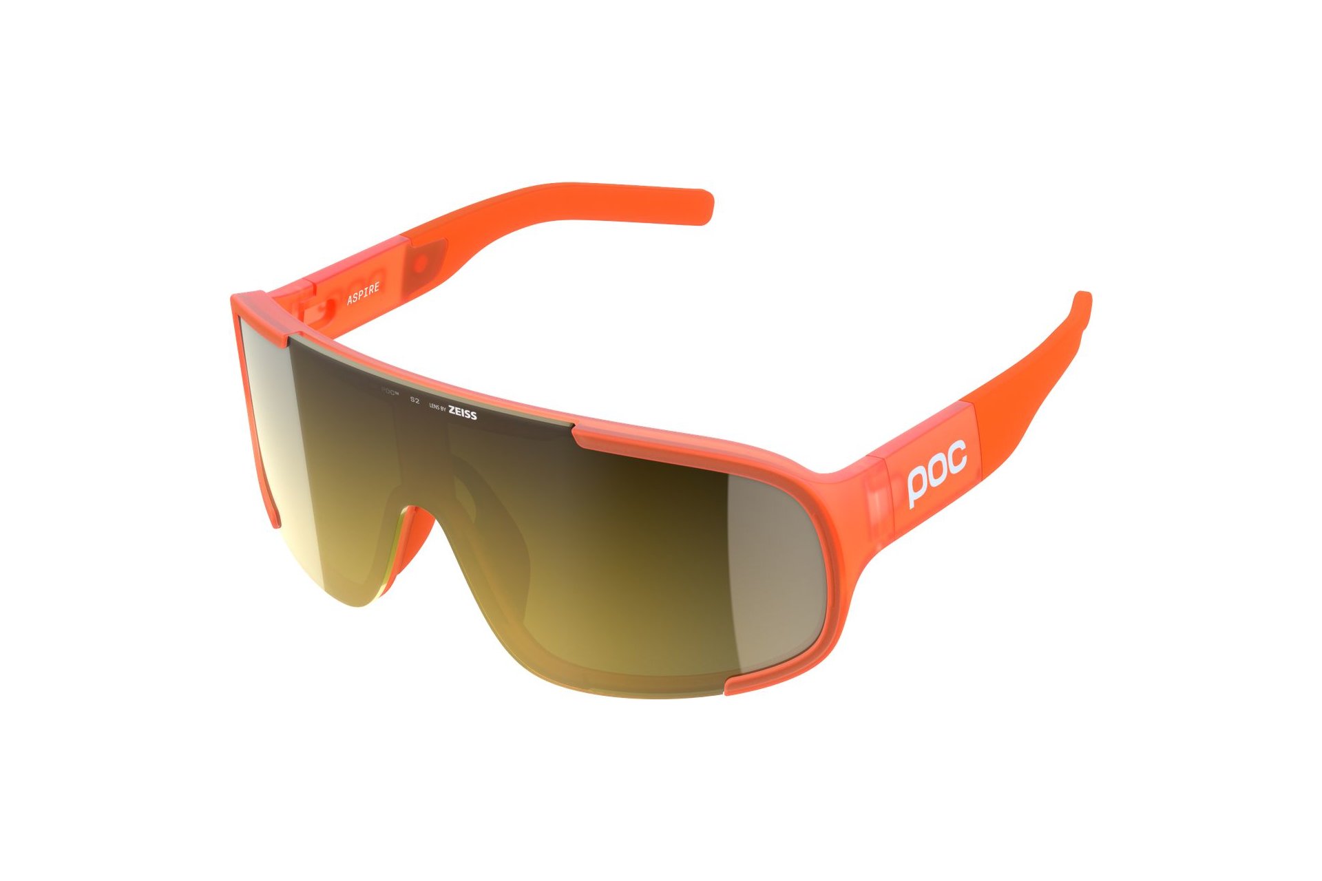POC Aspire WF - Fluo. Orange Translucent/Clarity Road/ Gold