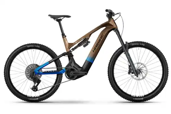 Mittelmotor - E-Bike Fully - Haibike Hybe CF 9 - 800 Wh - 29 - 27,5 Zoll - Fully