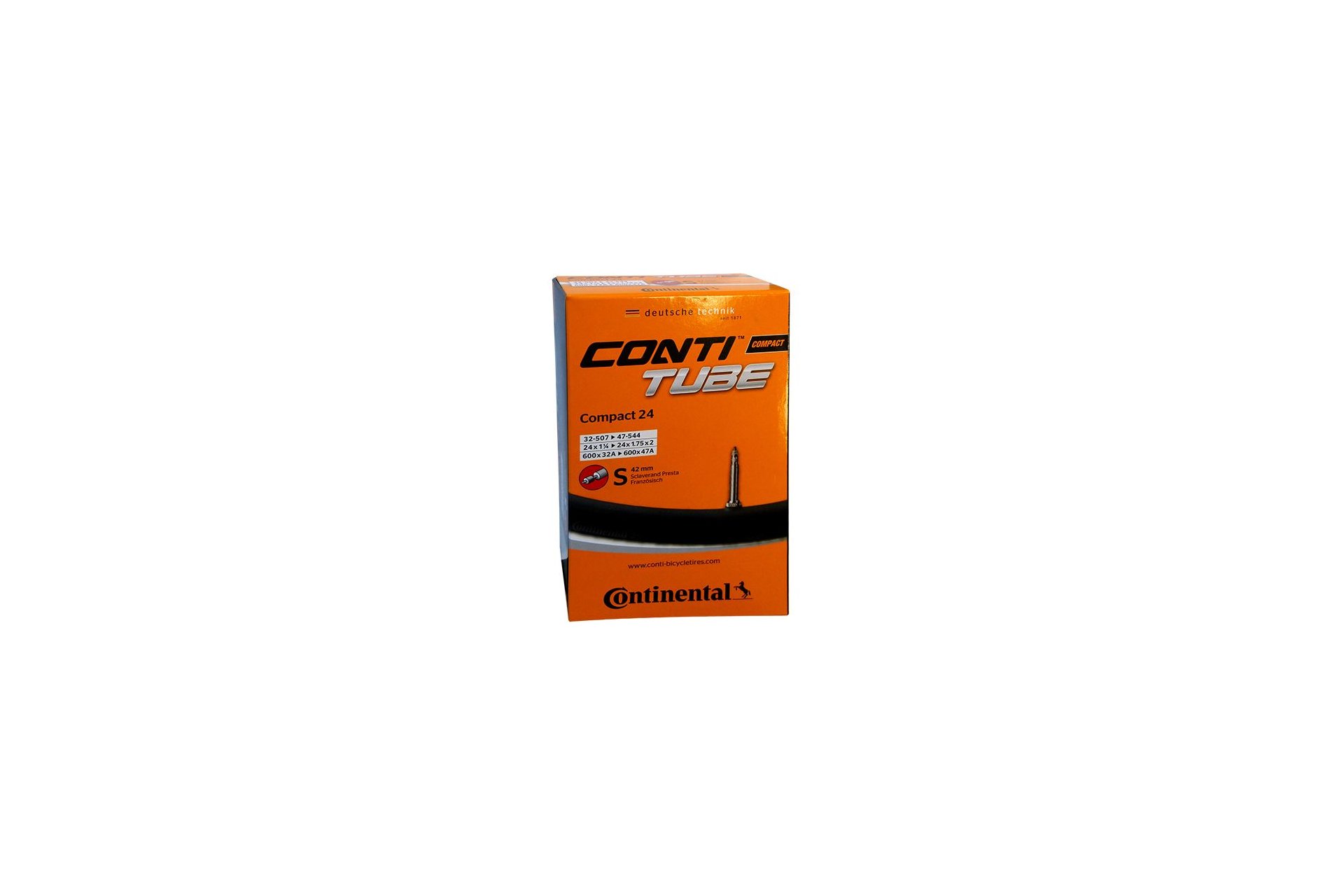 Continental Compact 24 SV Schlauch - 42 mm