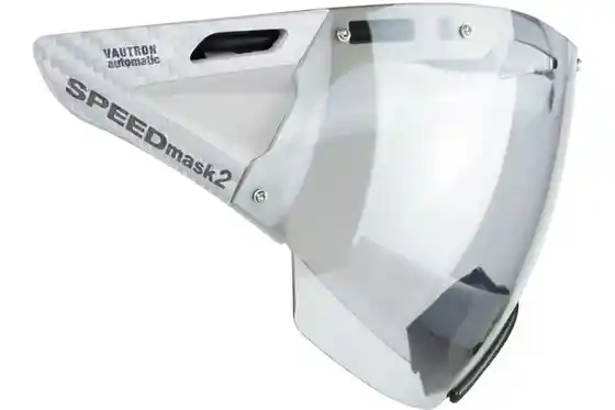 Helm Zubehör & Ersatzteile - Casco SPEEDmask 2 Vautron silber Visier