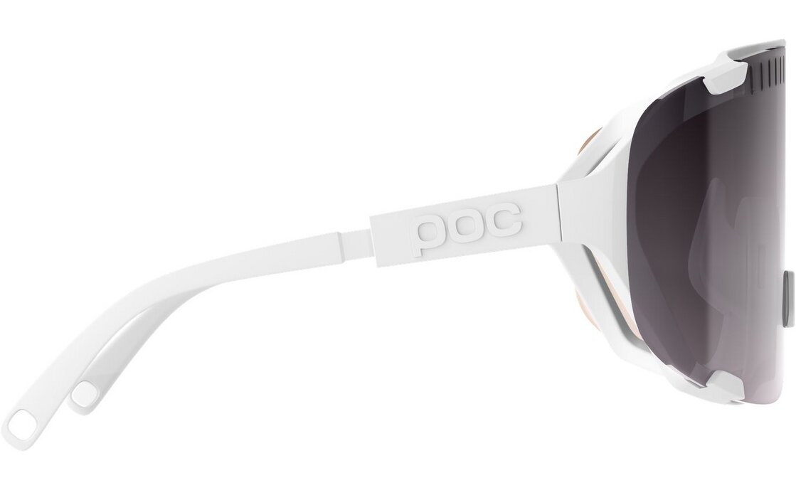 POC Devour - Hydrogen White/Clarity Trail /Partly Sunny Silver