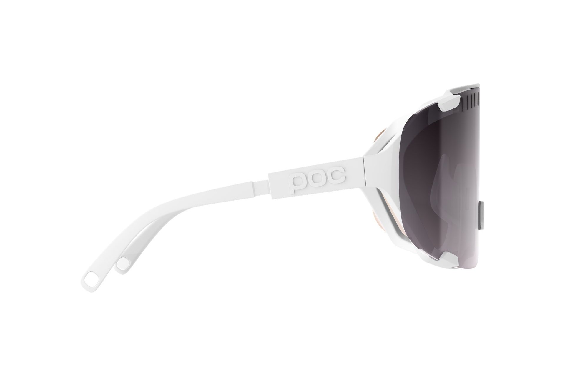 POC Devour - Hydrogen White/Clarity Trail /Partly Sunny Silver