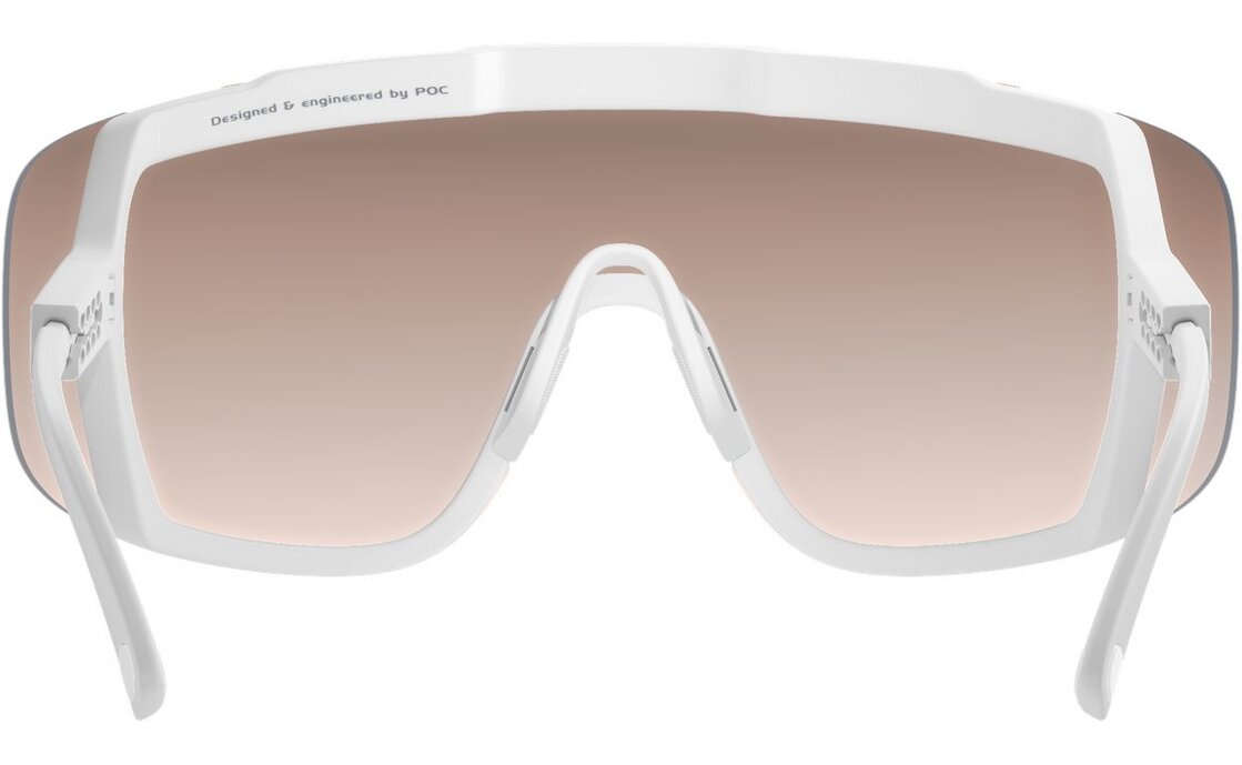 POC Devour - Hydrogen White/Clarity Trail /Partly Sunny Silver