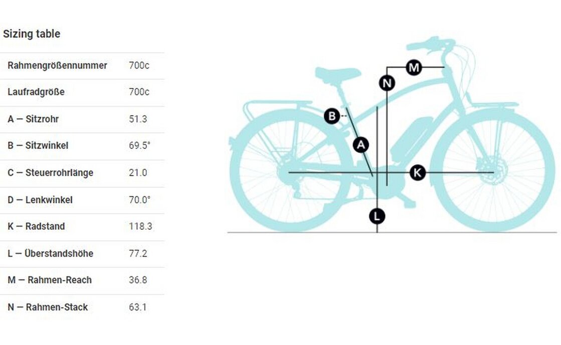 Electra Townie Commute Go! 5i EQ Step-Over - 500 Wh - 28 Zoll - Diamant - 2026