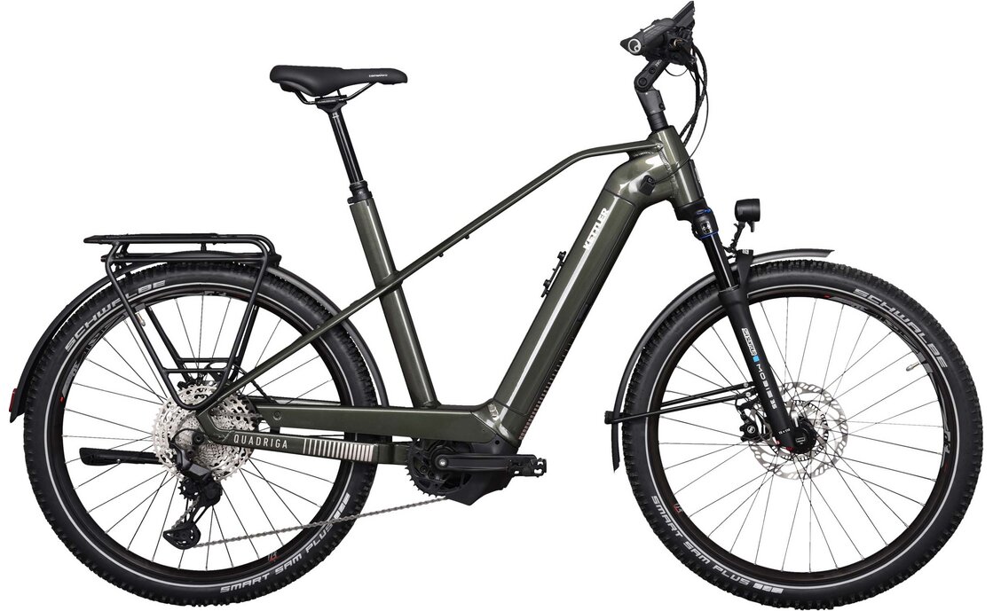 Kettler Quadriga Town & Country Comp LG (750) - 750 Wh - 27,5 Zoll - Diamant