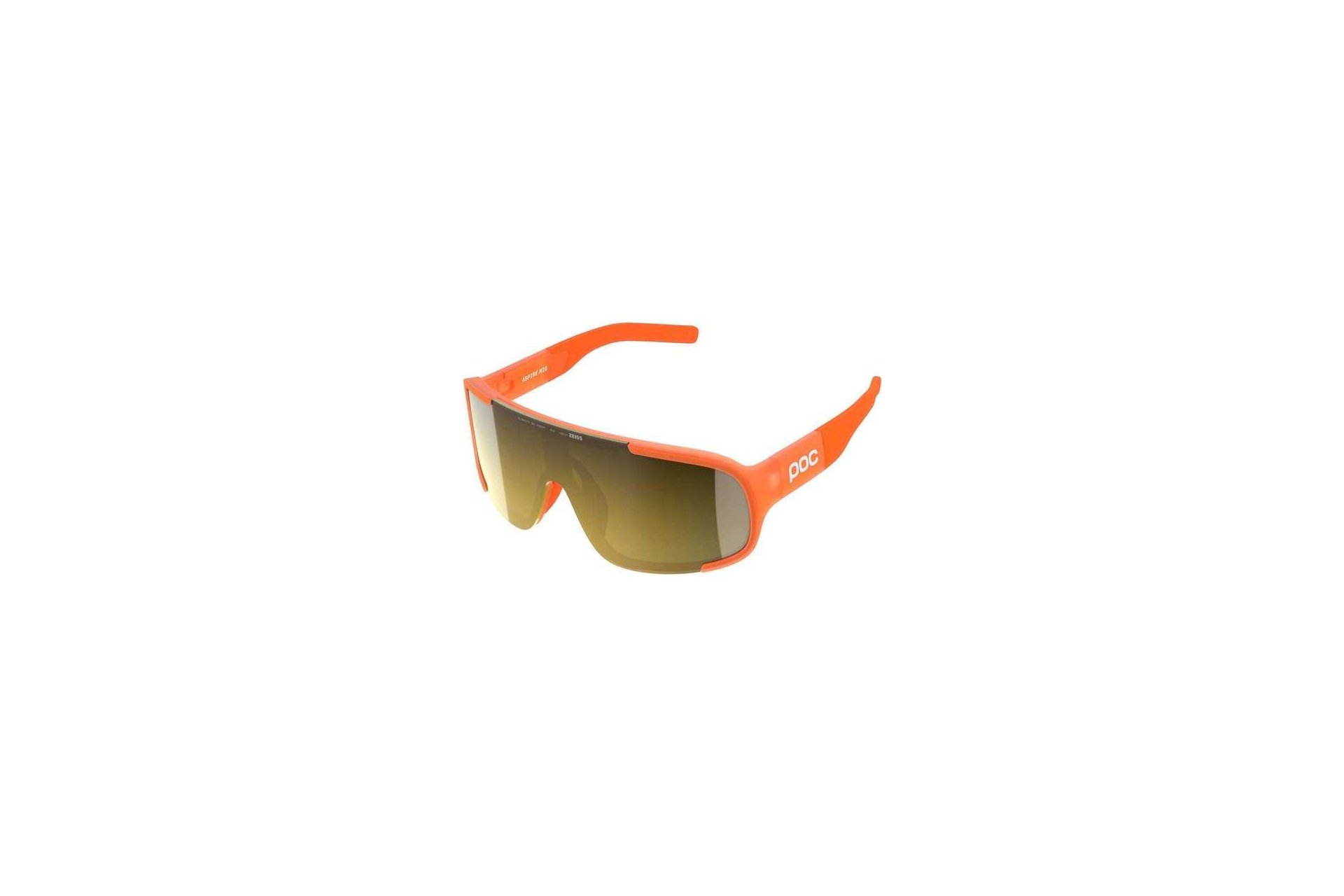 POC Aspire Mid - Fluo. Orange Translucent/Clarity Road/ Gold
