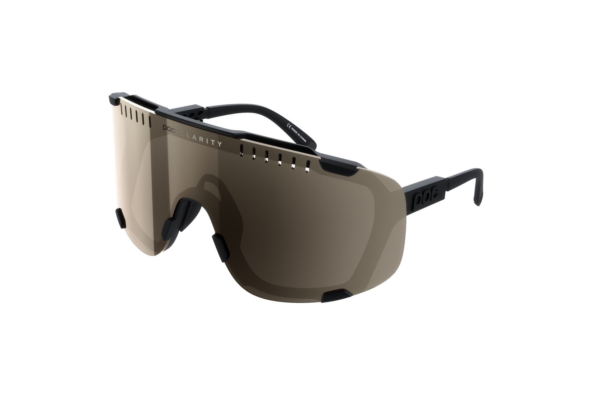 POC Devour WF - Uranium Black/Clarity Trail/Partly Sunny Silver