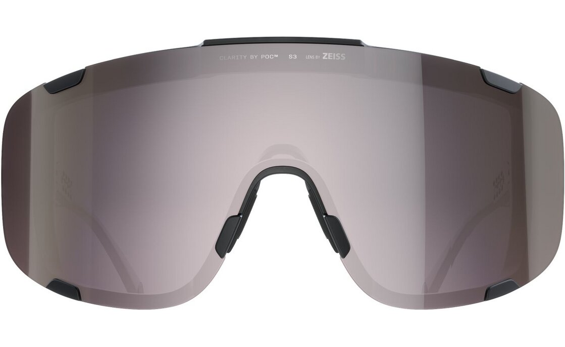 POC Devour - Uranium Black/Clarity Road/Sunny Silver