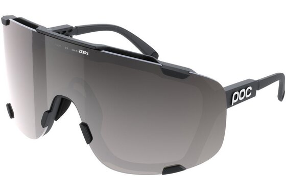 XXL Sale % - POC Devour - Uranium Black/Clarity Road/Sunny Silver