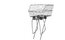 Basil Hinterradkorb Cento Multi NX WSL Stahl, engmaschig