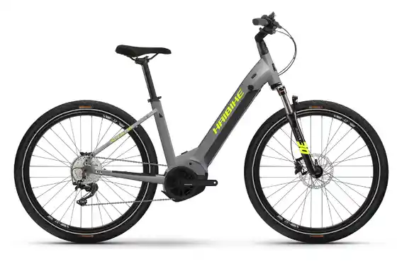 Schwarz - E-Bike-Pedelec - Haibike Trekking 6 Cross - 630 Wh - 27,5 Zoll - Tiefeinsteiger