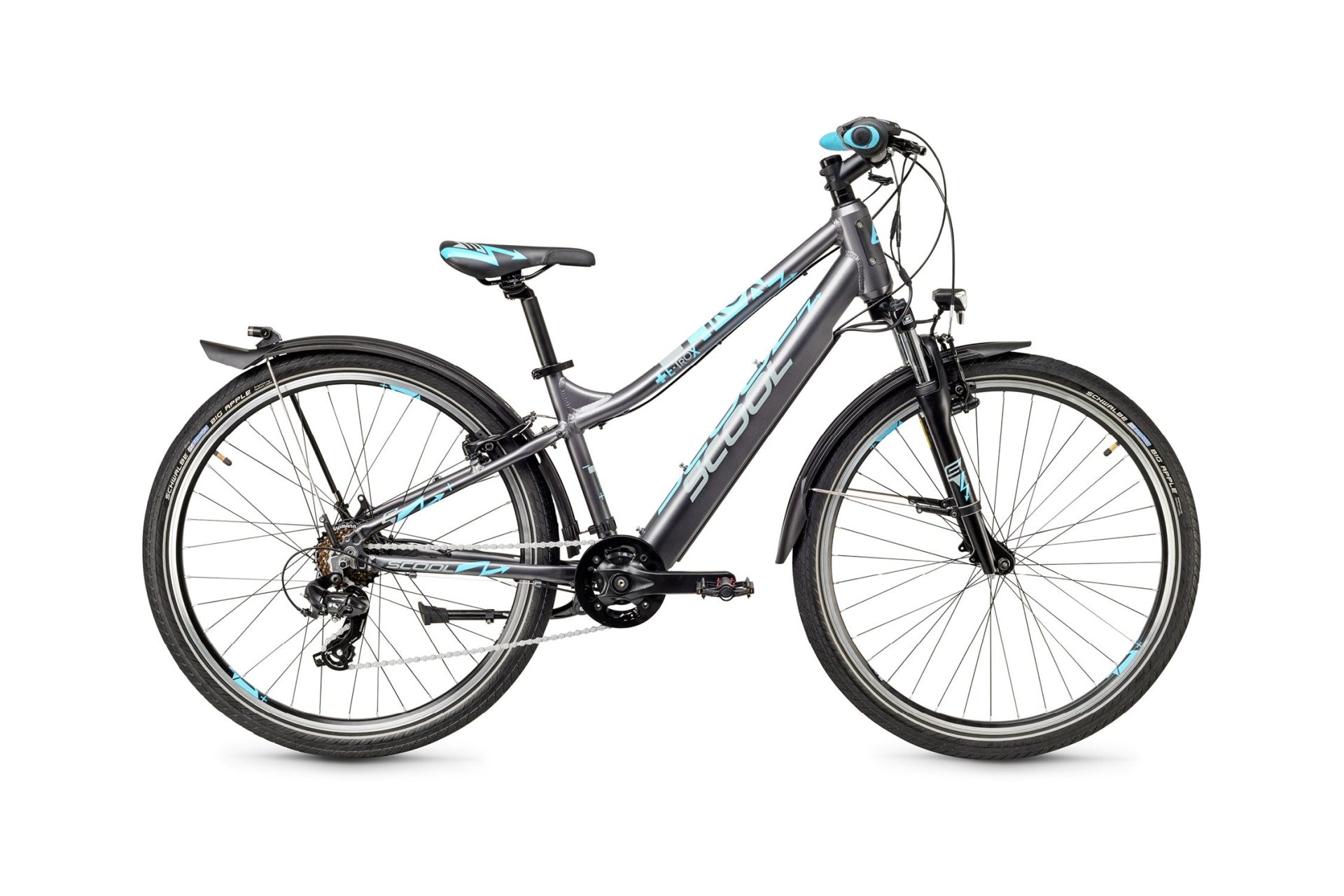 S'cool e-troX 26 7-Gang - 252 Wh - 26 Zoll - Diamant - 2025