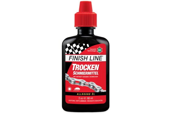 Boxenstop für dein Bike - Finish Line Trockenschmiermittel mit Teflon - 60ml