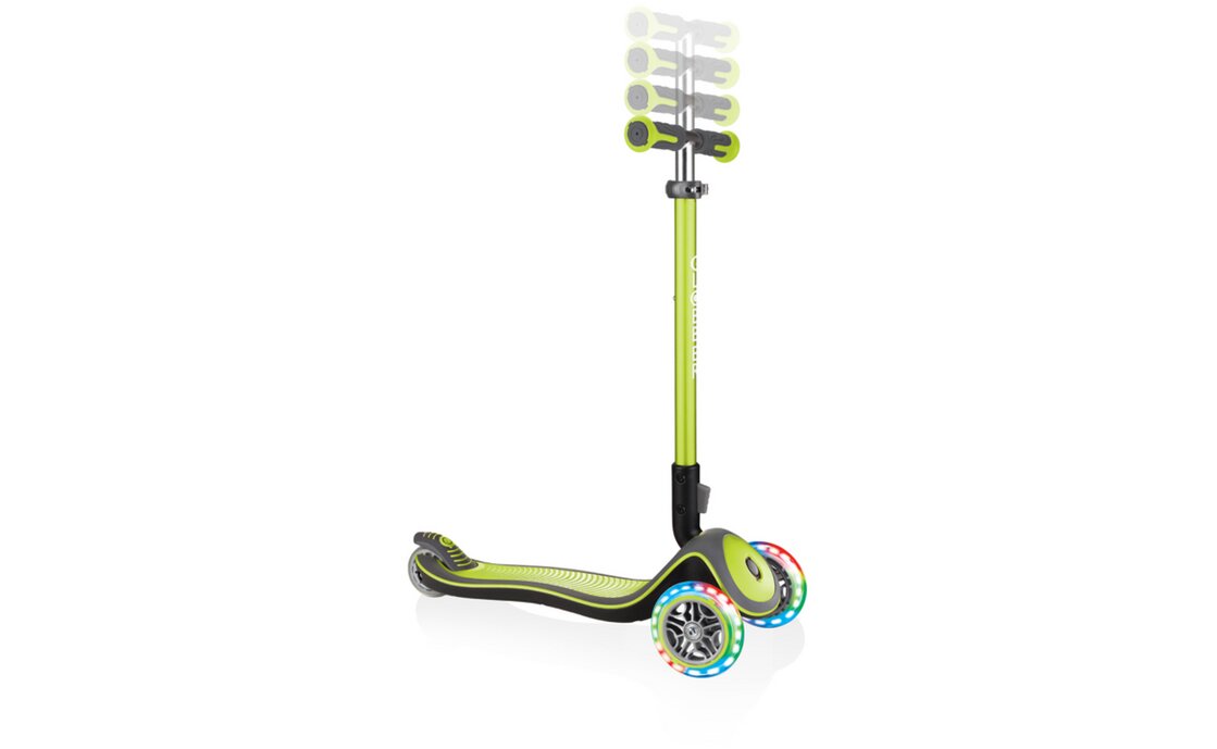 Globber Elite Deluxe Lights, mit Leuchtrollen - 2024
