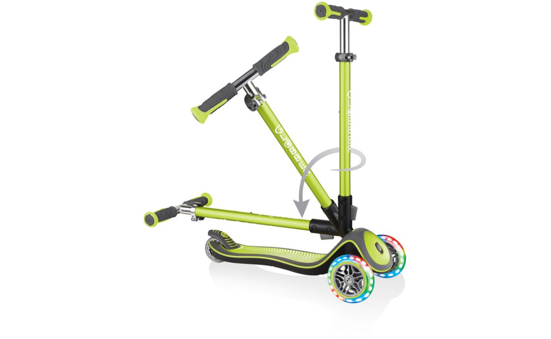 Globber Elite Deluxe Lights, mit Leuchtrollen - 2024