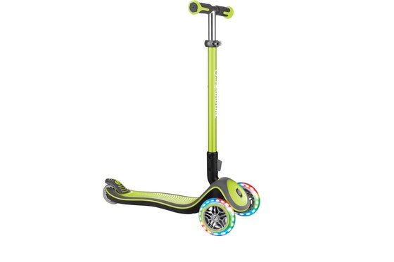 Kinderroller - Globber Elite Deluxe Lights, mit Leuchtrollen - 2024