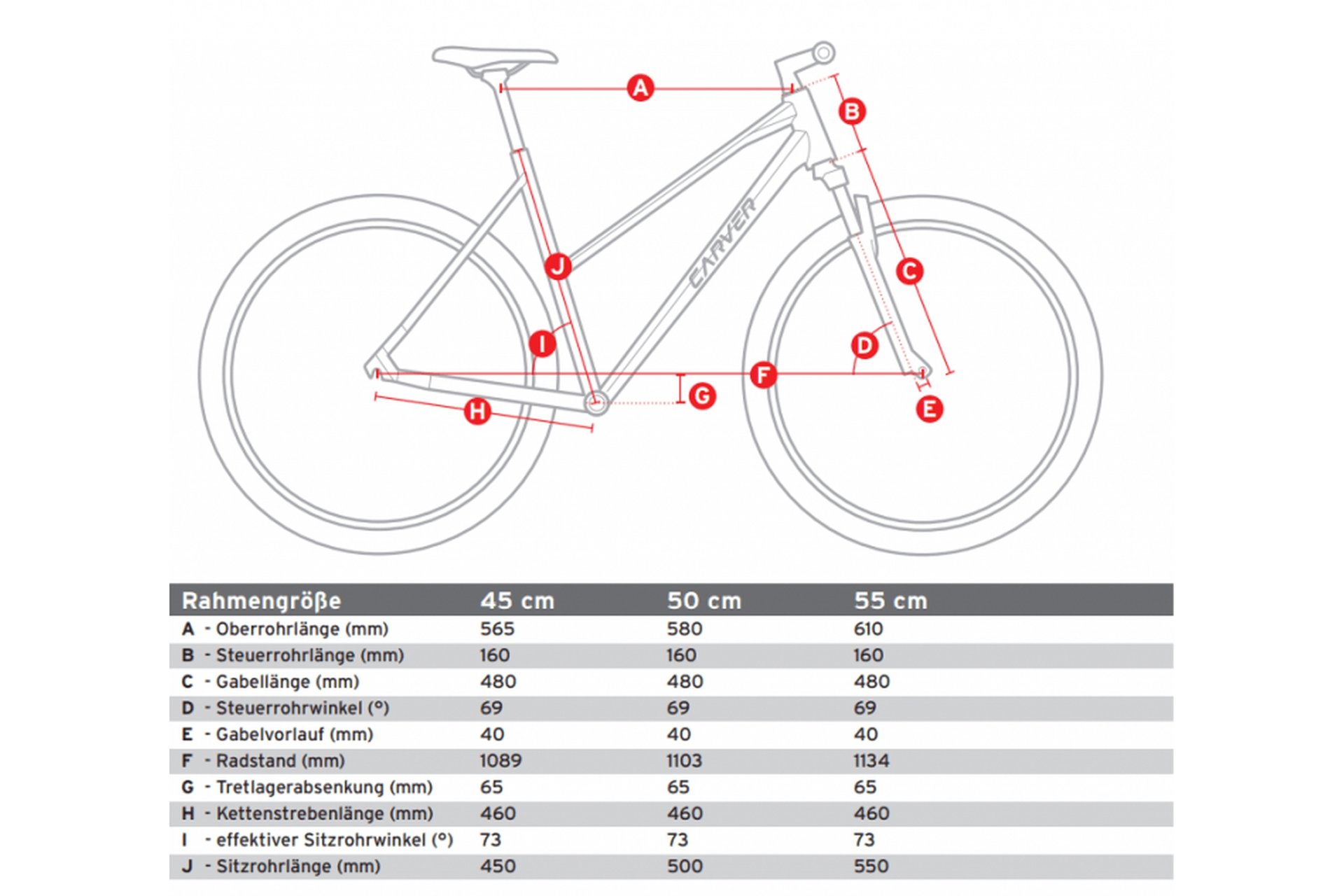 Carver Route 130 - 28 Zoll - Damen Sport - 2024
