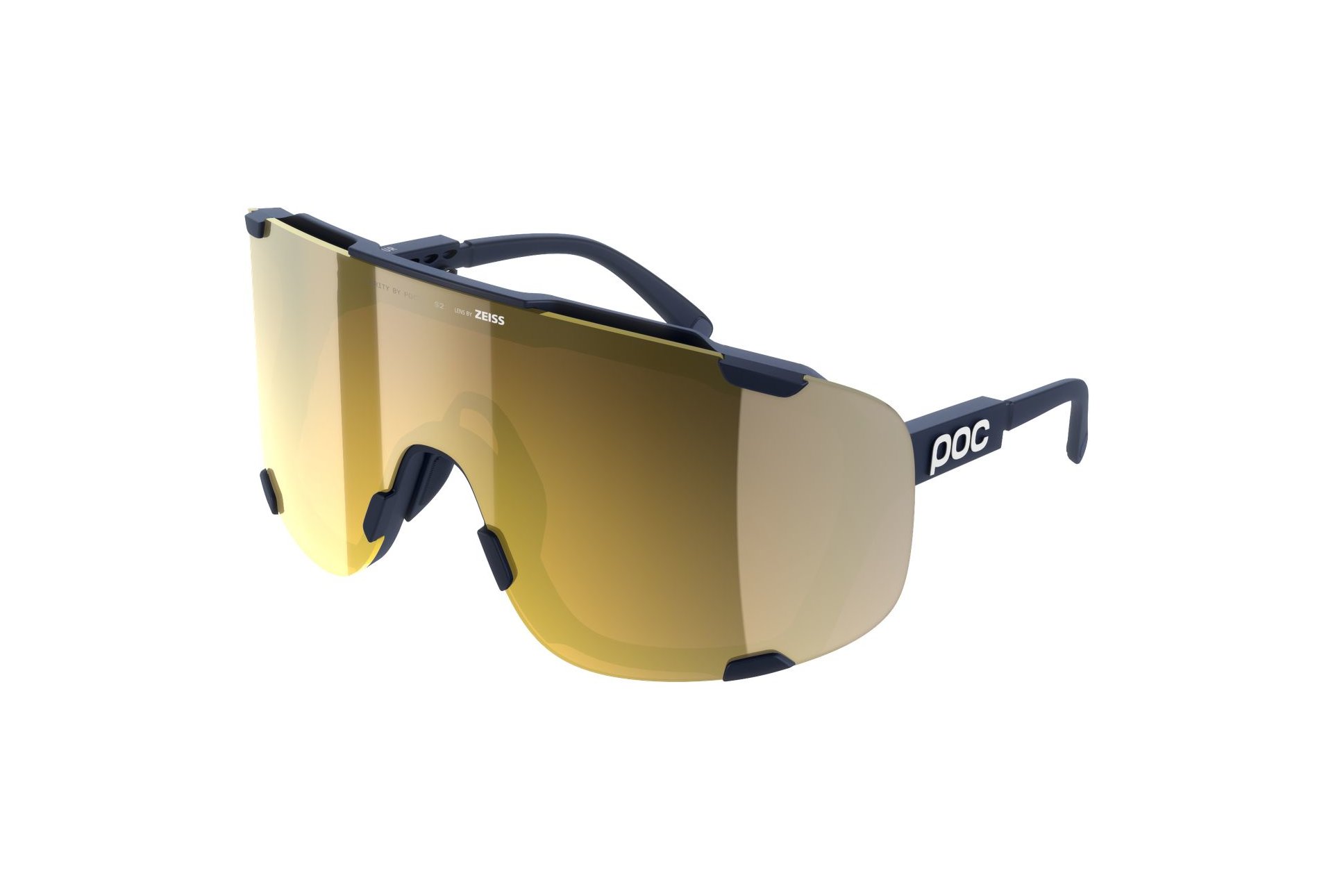 POC Devour - Apatite Navy/Clarity Road/Partly Sunny Gold