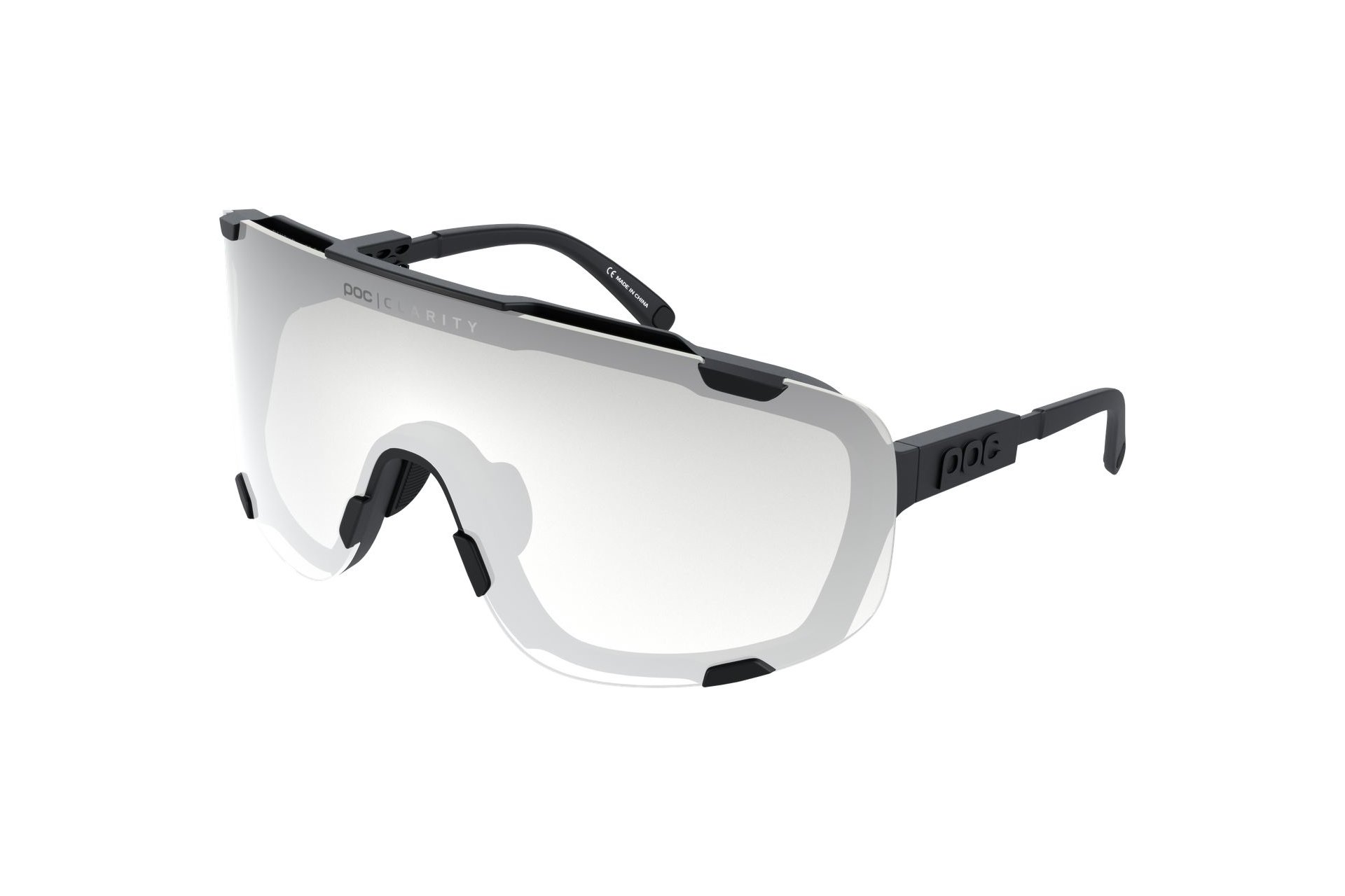POC Devour WF Photochromic - Uranium Black/Clarity Photochromic