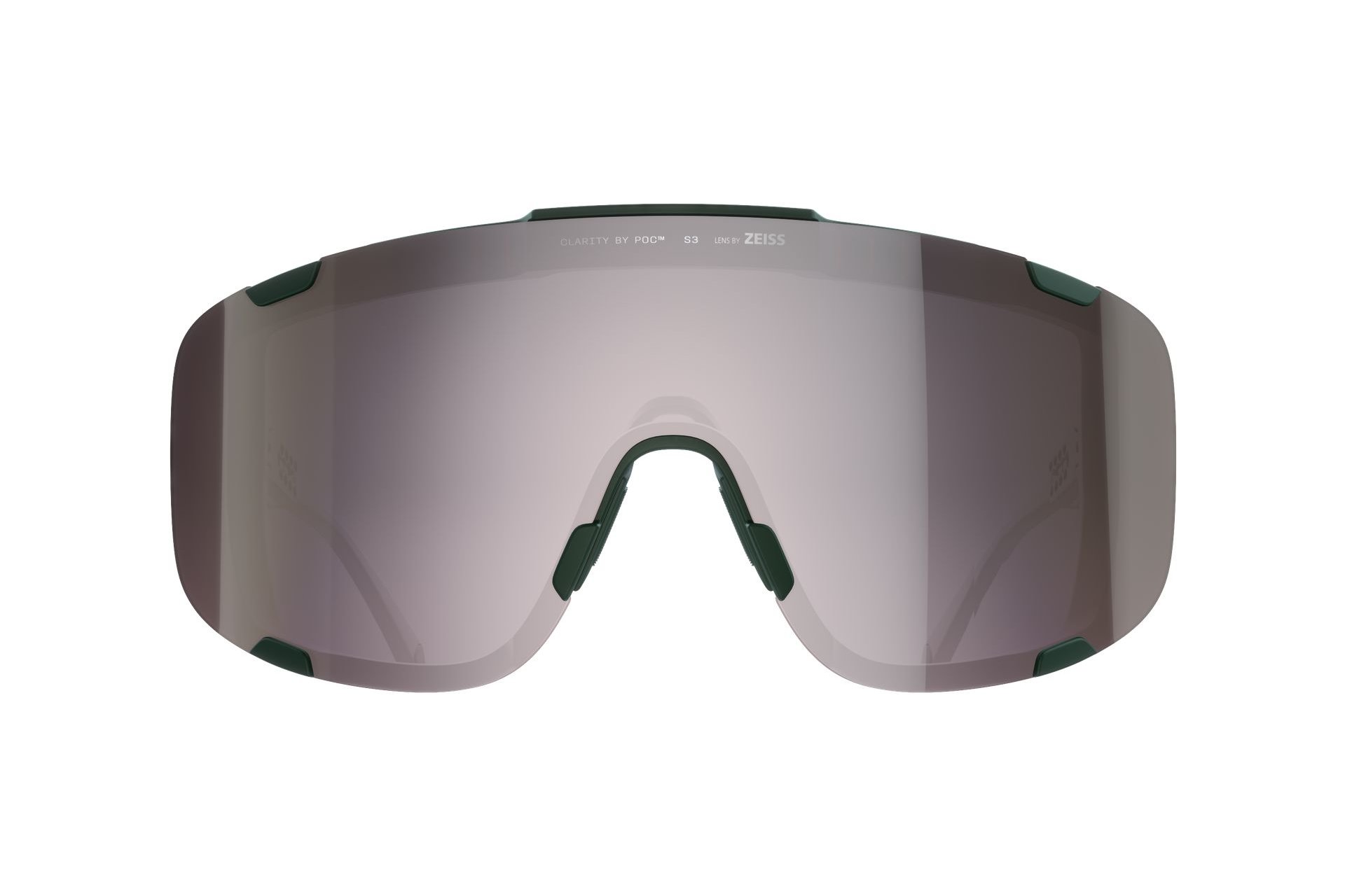 POC Devour - Pargasite Green/Clarity Road/Sunny Silver